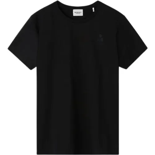 Logo Cotton Tee-Shirt , female, Sizes: S, XS - Isabel Marant Étoile - Modalova
