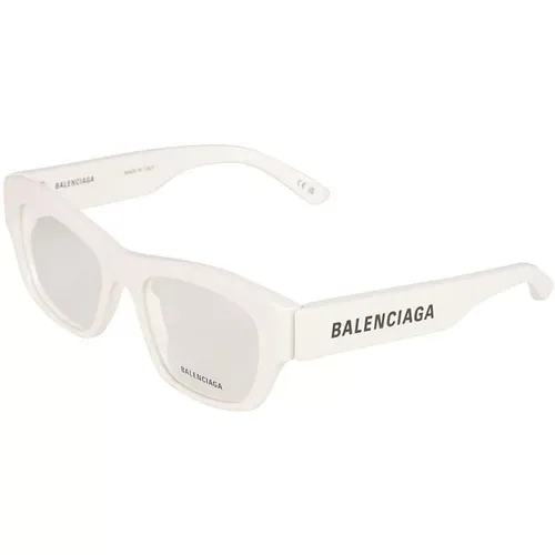 Transparent Bb0264O Sunglasses , unisex, Sizes: 53 MM - Balenciaga - Modalova