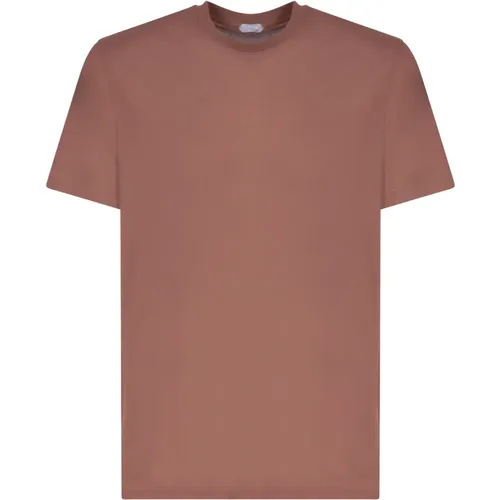 Men's T-Shirts & Polos Ss24 , male, Sizes: L - Zanone - Modalova