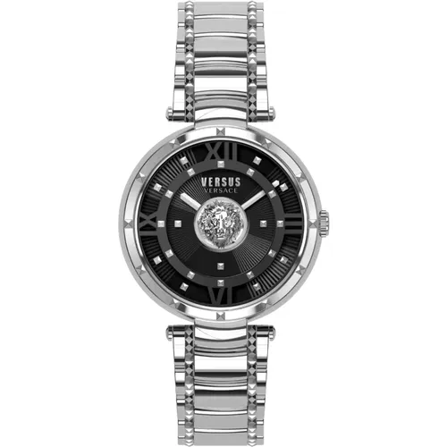Elegant Moscova Stainless Steel Watch , female, Sizes: ONE SIZE - Versus Versace - Modalova