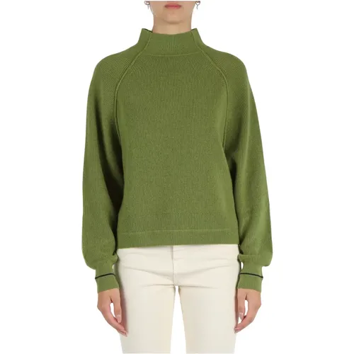 Wool Cashmere Raglan Sweater Neroli , female, Sizes: M, L, S - Marella - Modalova