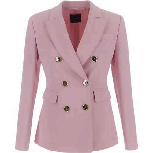 Granato Polyester Jacket , female, Sizes: S, 2XS, M - pinko - Modalova