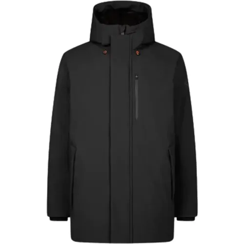 Hooded Parka Jacket for Men , male, Sizes: XL - Save The Duck - Modalova