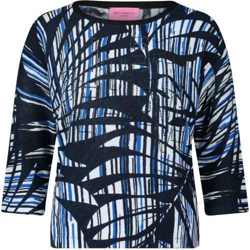 Tropischer Print Pullover , Damen, Größe: XL - Betty Barclay - Modalova