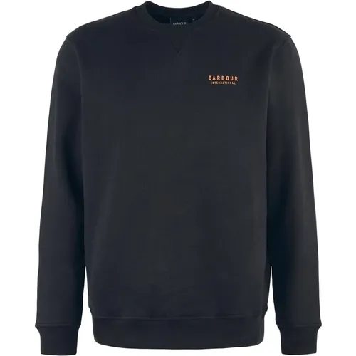 Charlton Crew Neck Sweatshirt , male, Sizes: XL, L - Barbour - Modalova