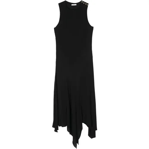 Chic Asymmetric Dress , female, Sizes: M, L, S - PATRIZIA PEPE - Modalova