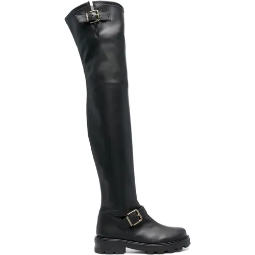 Boots , female, Sizes: 6 UK, 7 UK, 4 UK - Jimmy Choo - Modalova