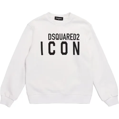 Icon Logo Kinder Sweatshirt - Dsquared2 - Modalova