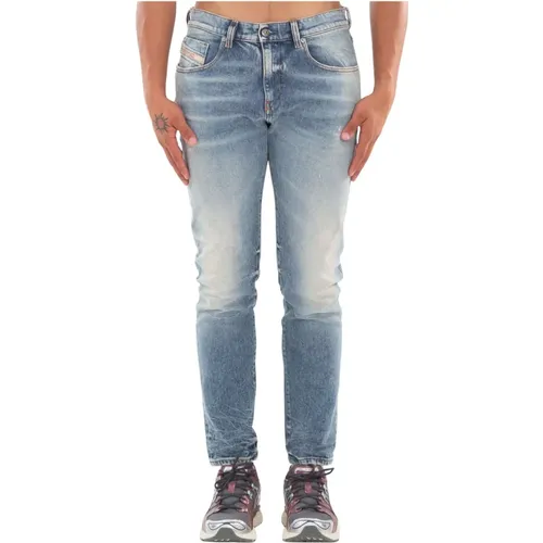 Slim Waschjeans , Herren, Größe: W31 - Diesel - Modalova