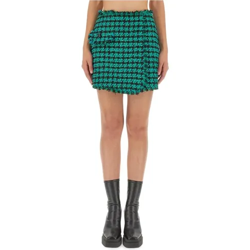 Tweed Shorts für Stilvolles Aussehen - MSGM - Modalova