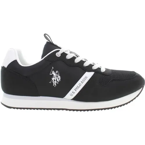 Sportliche Schwarze Schnürschuhe mit Logo - U.S. Polo Assn. - Modalova