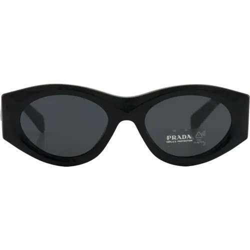 Bold Oval Sunglasses - , unisex, Sizes: L - Prada - Modalova