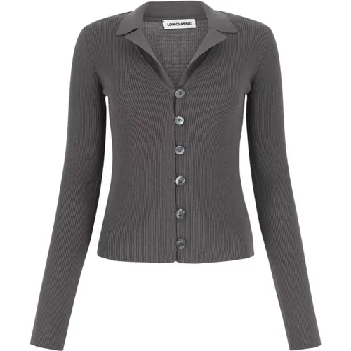 Cardigans , Damen, Größe: M - LOW CLASSIC - Modalova