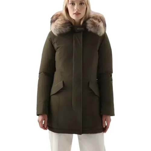 Urban Touch Duck Down Coat , female, Sizes: L - Woolrich - Modalova