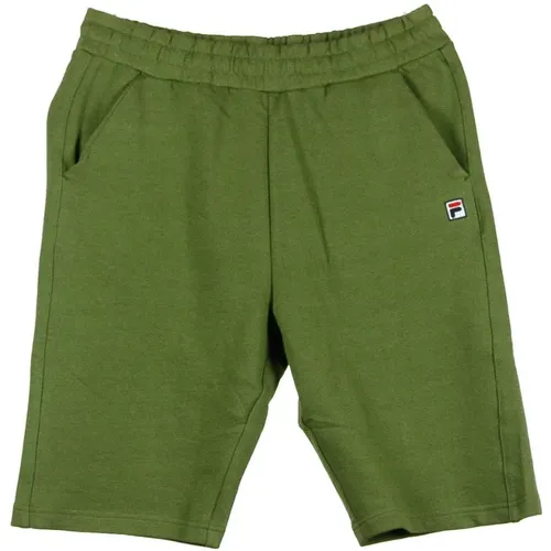 Olivine Mens Sweat Shorts , male, Sizes: XL - Fila - Modalova