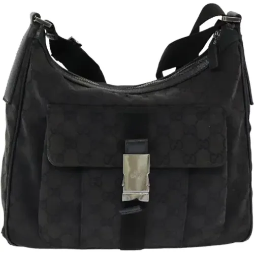 Pre-owned Canvas gucci-bags , female, Sizes: ONE SIZE - Gucci Vintage - Modalova