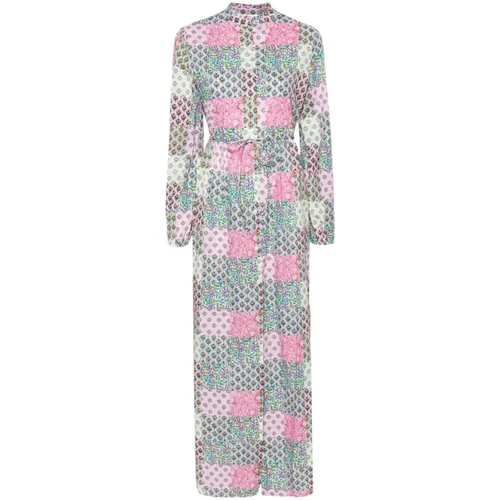 Patchwork Print Kleid - MC2 Saint Barth - Modalova