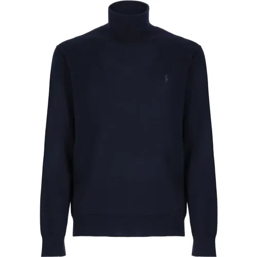 Blaue Pullover , Herren, Größe: XL - Ralph Lauren - Modalova