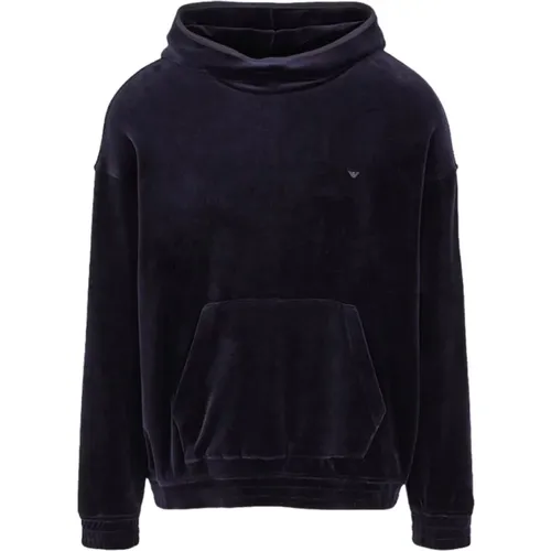 Logo Hoodie for Casual Wardrobe , male, Sizes: L, XL, M - Emporio Armani - Modalova