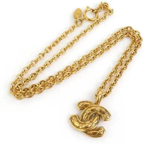 Pre-owned Metal chanel-jewelry , female, Sizes: ONE SIZE - Chanel Vintage - Modalova