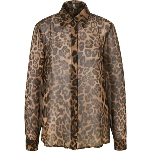 Ocelot Print Viskose Bluse Riani - RIANI - Modalova