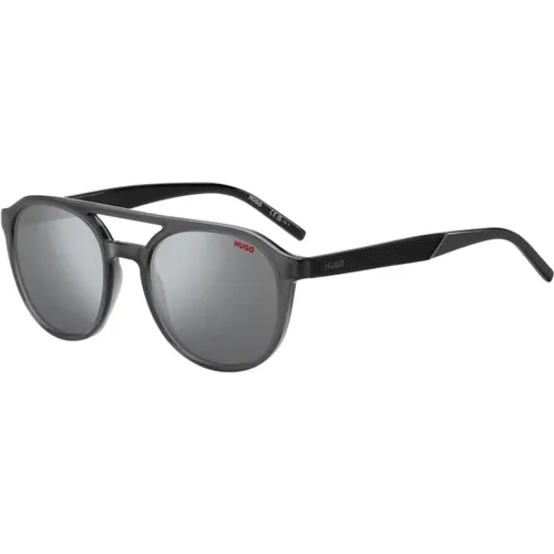 Contemporary Men's Sunglasses with Unique Design , unisex, Sizes: 54 MM - Hugo Boss - Modalova