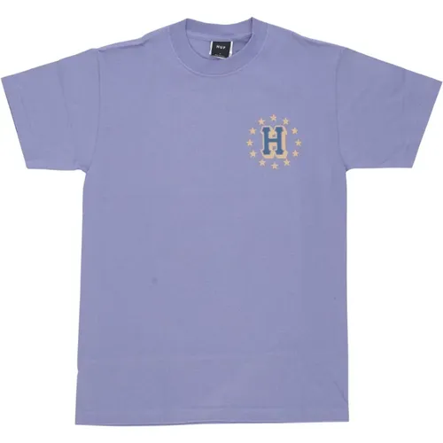 Galaktischer Stapel Tee Vintage Violett , Herren, Größe: S - HUF - Modalova