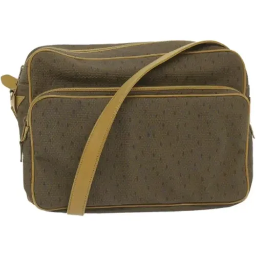 Pre-owned Canvas schultertasche , Damen, Größe: ONE Size - Yves Saint Laurent Vintage - Modalova