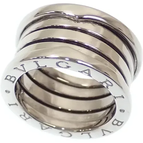 Pre-owned White Gold rings , unisex, Sizes: ONE SIZE - Bvlgari Vintage - Modalova
