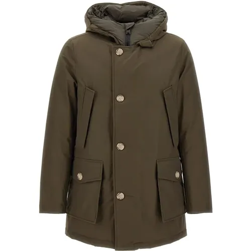 Mens Coats , male, Sizes: S, 2XL, M, XL, L - Woolrich - Modalova