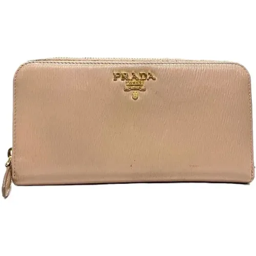 Pre-owned Leder Portemonnaies , Damen, Größe: ONE Size - Prada Vintage - Modalova