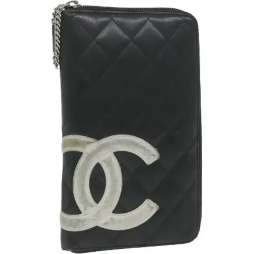 Pre-owned Leather wallets , unisex, Sizes: ONE SIZE - Chanel Vintage - Modalova