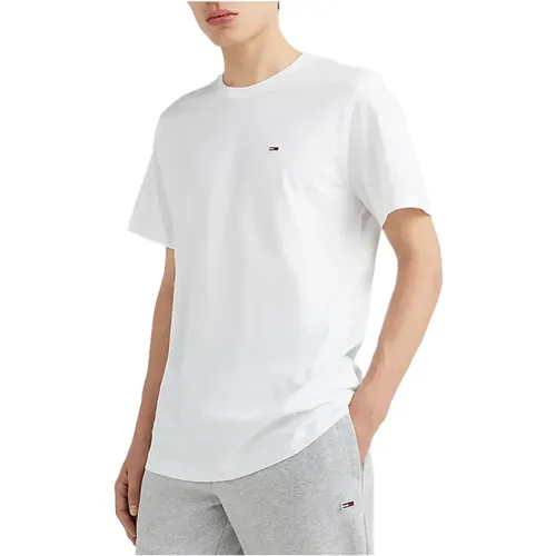 Frühling/Sommer Jersey Tee , Herren, Größe: 3XL - Tommy Jeans - Modalova