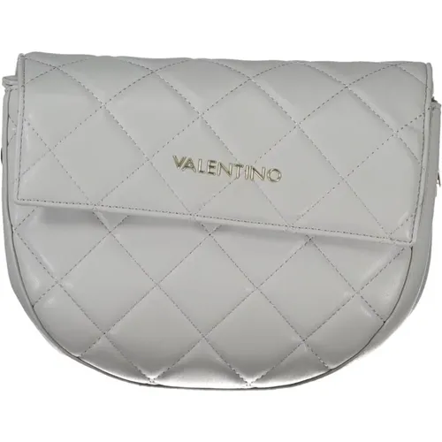 Graue Schultertasche mit Reißverschluss - Valentino by Mario Valentino - Modalova