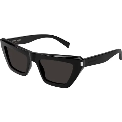 Grey Sunglasses SL 467 , female, Sizes: 52 MM - Saint Laurent - Modalova