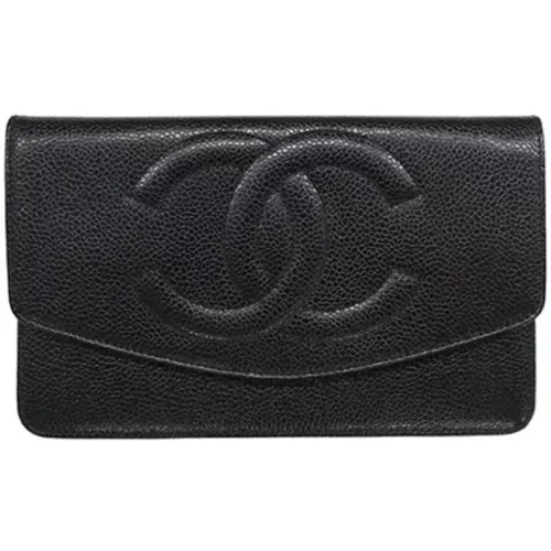 Pre-owned Leder portemonnaies - Chanel Vintage - Modalova