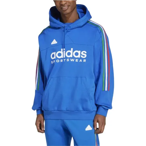 Kapuzenpullover mit Druck für Männer , Herren, Größe: M - Adidas - Modalova