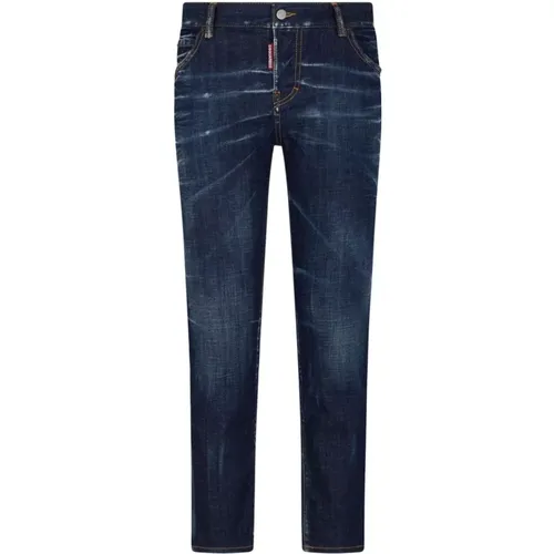 Slim Cut Indigo Jeans , female, Sizes: 2XS, XS, S, M - Dsquared2 - Modalova