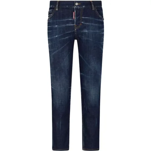 Slim Cut Indigo Jeans , female, Sizes: 3XS, 2XS, XS, S, M - Dsquared2 - Modalova