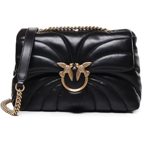 Klassische Love Bag Puff in Schwarz - pinko - Modalova