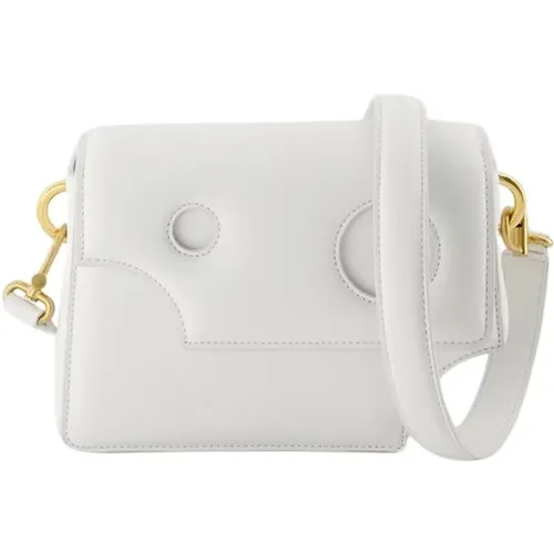 Off , Burrow 22 Crossbody - Leather , female, Sizes: ONE SIZE - Off White - Modalova