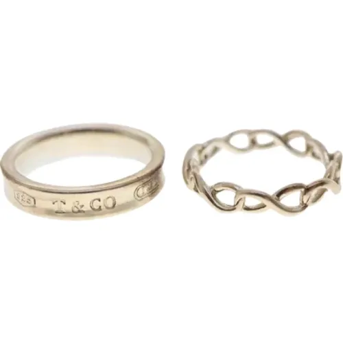 Pre-owned Metal rings , female, Sizes: ONE SIZE - Tiffany & Co. Pre-owned - Modalova