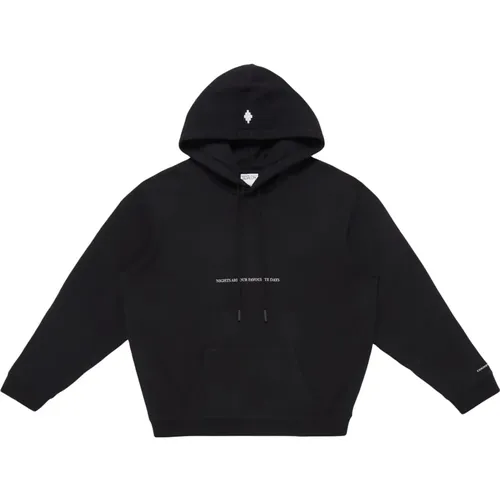 Schwarze Pullover mit Einzigartigem Design , Herren, Größe: M - Marcelo Burlon - Modalova