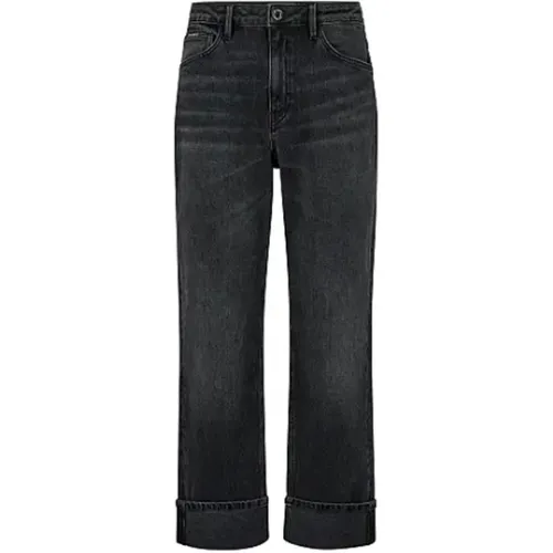 Galleon Boyfriend Jeans Schwarz , Damen, Größe: W32 - MOS MOSH - Modalova