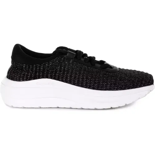 Schwarze Sneakers , Damen, Größe: 40 EU - Casadei - Modalova