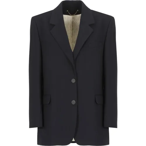 Viscose Blazer Women Peak Lapel , female, Sizes: XS, 2XS, S - Golden Goose - Modalova