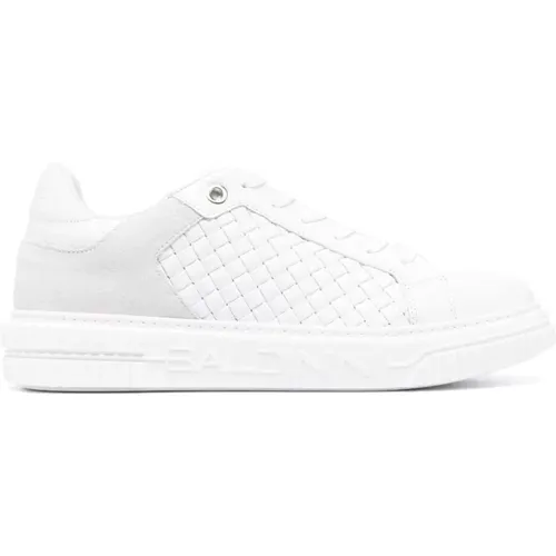 Low top man sneakers , male, Sizes: 8 1/2 UK, 7 UK - Baldinini - Modalova