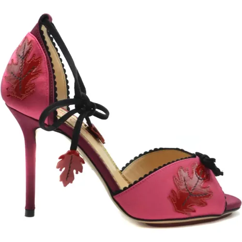 Women's Shoes Sandals Ss20 , female, Sizes: 3 1/2 UK - Charlotte Olympia - Modalova