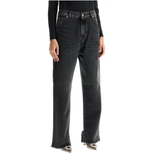 Lisa Workwear Jeans , female, Sizes: W28, W27, W25 - Darkpark - Modalova