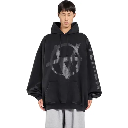 Anarchie Hoodie mit Icon-Print - Vetements - Modalova